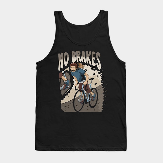 fixed gear no brake Tank Top by lasthopeparty